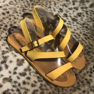 Yellow Sandals